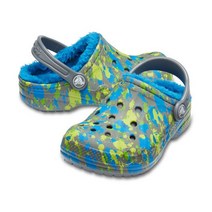 [크록스 키즈] [크록스] 키즈 바야 프린트 라인드 클로그 키즈 / 205888-0GA 차