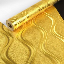 천장 마감재 거실 욕실 금박 벽지 골든 이발소 호텔 입체 불상 홀, 2.Creamywhite