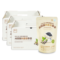 잇츠버튼 서리태어울림두유 190ml 국산 검은콩두유, 60개