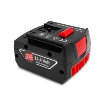 드론베터리 쿼드콥터 드론 호환 베터리 Bosch 전동 공구 용 충전식 배터리 144V 40Ah GBH GDR GSR 1080 DDS180 BAT614G 교체용 리튬 이온 충전기 세, 1pc 4.0ah, 14.4 볼트+1pc 4.0Ah