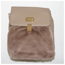 Bebe 베베 Taupe Dorothea 라지 인조 모피 백팩
