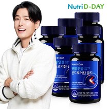뉴트리디데이 관절연골 뮤코다당 단백 콘드로이친 골드 6병 12개월분, 단품