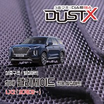 팰리세이드 벌집매트 LX2 (7인승 8인승 3열 가능) 자동차 차량용 차량매트, 트렁크매트, 팰리세이드 [8인승] (2018.12~)