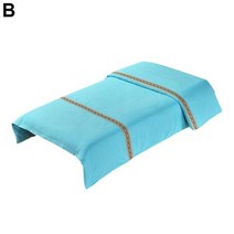 마사지의자 마사지베드 마사지기계 소형안마의자 1Pcs 코 튼 마사지 테이블 천으로 침대 커버 시트 뷰티 살, 01 B