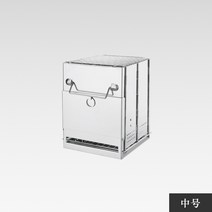 사각형장작난로미니스테인리스강오븐BBQ캠핑소풍접이숯난로