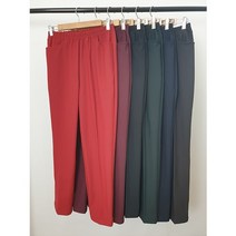 할머니옷 엄마옷 중년여성 국산 벤추리밴딩바지 봄가을 60대 70대 80대 90대 40 왕대 빅사이즈 고무줄 엄마네옷장