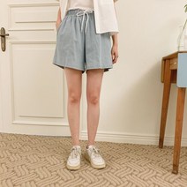 디오트 리레딘 밴딩 스트치 3부 데님 팬츠