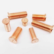 스팟용접기 M3 M10 탄소강 구리 도금 스터드 용접 스폿 나사 솔더 포인트 네일 볼트 커패시터 방전용 2/50, 02 10pcs M4_05 12mm