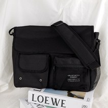 포켓 메신저백 투홀 메신저백 Two Hole Messenger Bag