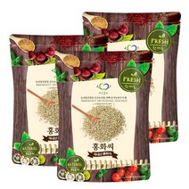 푸른들판 국내산 홍화씨 홍화 홍아 잇꽃 씨 씨앗 홍화자 차, 500g, 3개