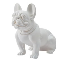 불독 마네팅 모형 디스플레이 강아지옷 모델 집들이, 실버-33cm