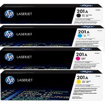 HP color laserjet PRO MFP M274n 정품토너 4색1세트 CF400X~CF403X 검정 2 800매/칼라 2 300매 대용량 NO.201X, 1개, 검정+컬러