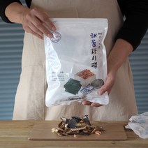 100% 국내산 천연재료 멸치 다시마 새우 버섯 황태채 무 요리 육수용 천연다시팩 5종 모음, 해물다시팩(20g X 10팩)