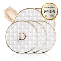 에스테니끄 달팽이 가벼운 모이스처 투웨이팩트 투웨이케익 트윈케익 팩트 21호(리필+퍼프증정), 5개, 16g