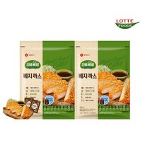 [다만세푸드] 롯데푸드 제로미트 베지까스 390g x 2 (2팩) / 돈까스 비건푸드, 2개