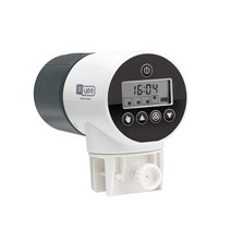 스마트 밥주는 기계 타이머 어항 용품 꾸미기 수족관, 플래그십 업그레이드 USB 충전