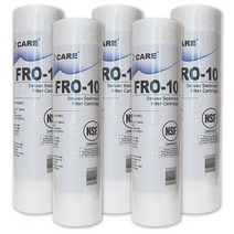 FRO-10 디럭스 침전필터 10인치 250mm 5개, 1개, FRO-10 10인치 5M 5개