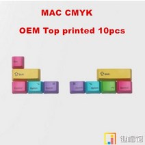 키보드키캡 Mac 추가 RGBY 기계식 키보드 키트 PBT 키 캡 명령 옵션 OEM, 한개옵션2, 01 WHITE, 한개옵션1