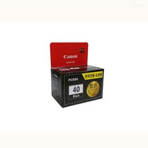 캐논 FAX JX210P 정품잉크 검정 PG40 -72394EA, 1, 본상품선택, 본상품선택