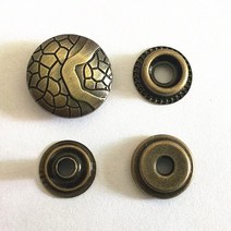 가죽 핸드프레스 각인기 가죽공예 도장 다이어리 5대/몫 17mm 좋은 품질 201 버튼 금속 스냅 패스너 프레스, 04 4