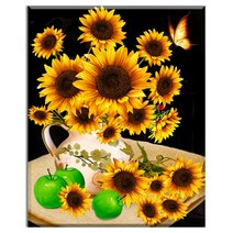 FASEN diy보석십자수 캔버스 형액자 세트 40cm x 50cm, AYW-154