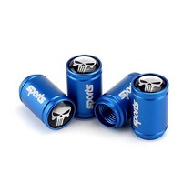 스쿠터 휠 타이어 밸브 캡 Piaggio Vespa MP3 지퍼 플라이 PX X8 X9 Sprint Primavera GTS, 4 블루