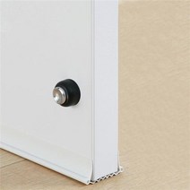 방음문 스트립 드래프트 제외 스토퍼 하단 가드 더블 플렉시블 고무, 흰색 씰링 스트립, 96cm