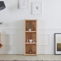 [예작퍼니처] 튼튼한 수납 책장 유아교구장 NSJ09, 색상:월넛