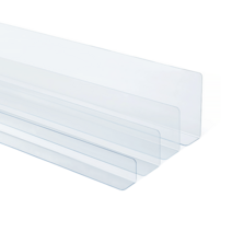 투명 쇼파 밑 침대 밑 가림막 소파 세탁실 틈새 가림막 애완동물 펜스 반려동물 공간 칸막이, 옵션 1 (80 x 4 x 5 cm)