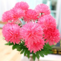 조아트 3+2행사 인테리어조화 꽃 성묘꽃 산소꽃 납골당꽃 40종 모음, 09_롱팜팜-핑크