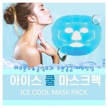 다담따302 컷팅 아이스 쿨 마스크팩/ 피부의 열감 노화의 시작! 쿨링 수분 진정 효과로 얼굴 피부탄력 찾으세요