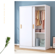 이케아옷장 슬라이딩 미닫이 장롱 옷장 시스템장 키큰, 라이트월넛 2도어 80cm