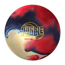 Roto Grip 허슬 프리 드릴드 볼링 공 USA 블루/레드/화이트 12파운드, 10lbs