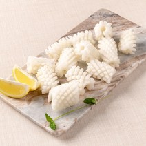 고고새우_칼집 자숙 오징어 250g 10kg 솔방울오징어250g / 중화요리에서 많이 사용하는 그 칼집오징어!
