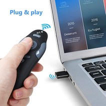 (2주배송) 엔비디아 안드로이드 티비 프로 프리젠테이션 클리커 포인터 슬라이드쇼용 2.4GHz 무선 발표자 원격 Mac 기조연설 컴퓨터 노트북용 PowerPoint 프레젠테이션 포, [01] VP159