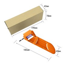 드릴연마기 드릴날연마기 드릴날연삭기 드릴비트연마기 2 12.5mm 휴대용 숫돌 커런덤 연삭 휠 연삭 기계 트위스트 전기 연삭 기계, 주황색