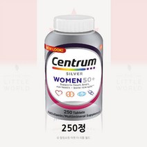 캐나다 직배송 센트룸 CENTRUM 멀티비타민 실버 우먼 250정 여성종합비타민 무기질 센트럼 50대이상 중년여성, 실버 50 우먼