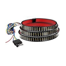 테일게이트 라이트 바 121.9cm48인치 트리플 로우 360피스 LED 트럭 스트립 방수 서포트 러닝 브레이크 방향 지시등 후진등 픽업 SUV 지프 밴 RV 트레일러용