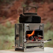 미라클 화로대 사각화로대 난로 휴대용 접이식 불멍 캠핑, 대형