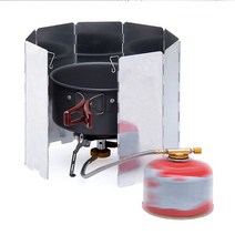 접이식 휴대용 캠핑 낚시 야외 취사 버너 바람막이 _ 20230320EA, 쿠팡 본상품선택