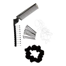 [해외정품] Kitsch Pro Hair Emergency Kit, Black
