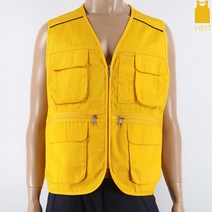 ITR-v3c 가을봄조끼 옐로우 멀티포켓조끼 초경량조끼, 본상품선택, 본상품선택