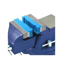 5.5in Vise Jaws 밀링 바이스 죠 클램프 마그네틱 나일론 패드 도구 기계 파이프 피팅 파지, 2pcs set, 2개
