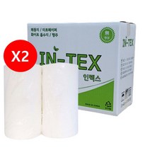 인텍스 해동지 흡수지 200매X2롤 생선 흡수지 정육흡수지, 2롤