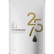 275커피 에티오피아 200g / 500g, 쇼핑백(플로랄), 홀빈(분쇄안함), 275커피 에티오피아 500g