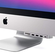 Satechi Aluminum Type-C Clamp Hub Pro USB-C 데이터 포트 3 USB 3.0 Micro/SD 카드 리더 (IMAC 및 IMAC 2017과 호환) (실버), 상품명참조