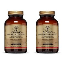 Solgar Ester-C Plus Vitamin C 솔가 이스터 C 플러스 1000 mg 비타민 C 90정 2개