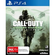콜 오브 듀티: 모던 워페어 리마스터드 PS4