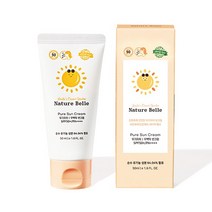 네이처벨르 유아 무기자차 유기농 썬크림 50ml, 없음, 상세설명 참조