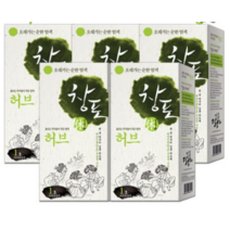 창포휴 허브 오래가는 순한염색 최신제조, 5개, 2호